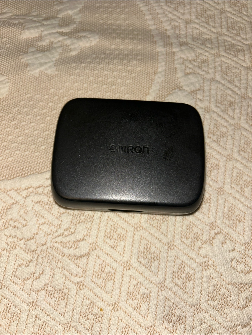 OMRON Black Hard Shell Electronics Storage Case